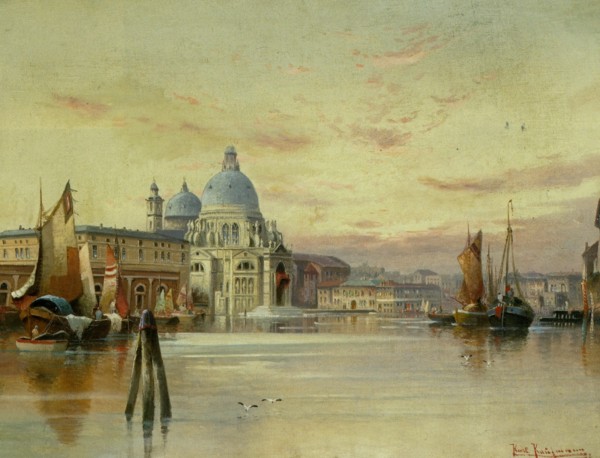 View of Danta Maria by Karl Kaufmann